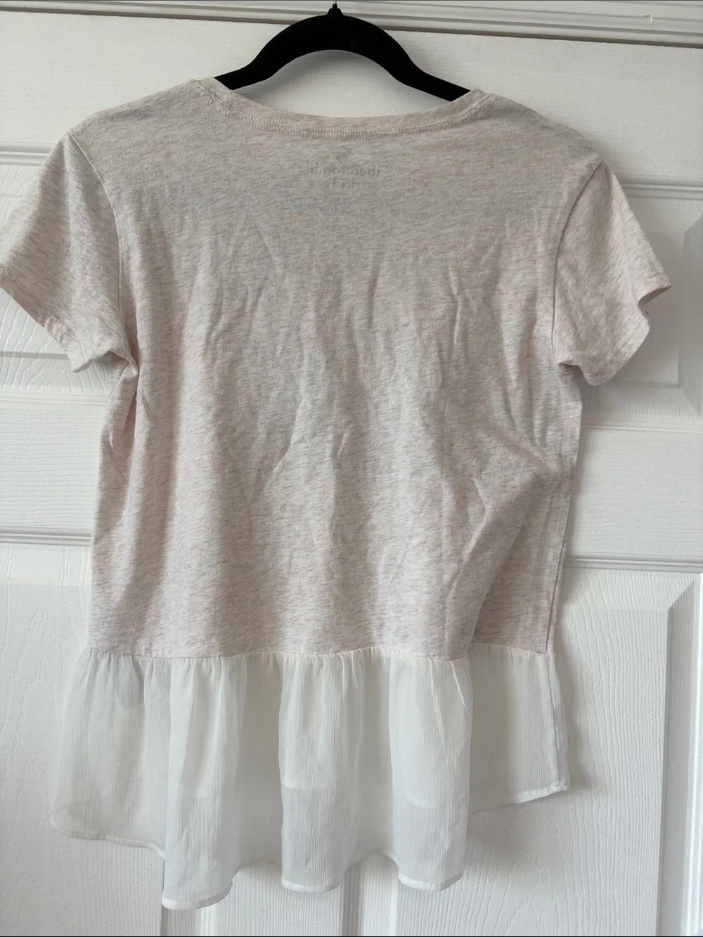 Lacoste White Girls' Polo Tee with Short Sleeves and Abercrombie girls top